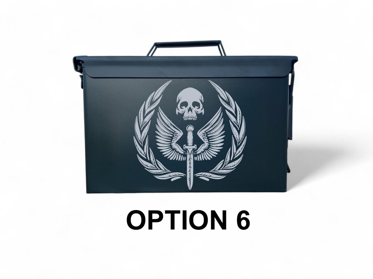 Call of Duty® Themed Engraved 50 Caliber Ammo Box (Unofficial)